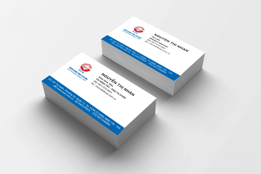 In namecard 3 In chất lượng cao chuyên in card visit lấy liền theo yêu cầu tại tphcm
